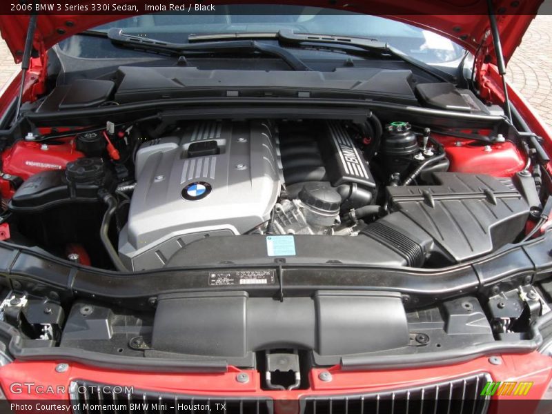 Imola Red / Black 2006 BMW 3 Series 330i Sedan