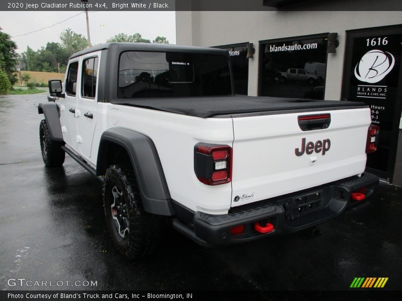 Bright White / Black 2020 Jeep Gladiator Rubicon 4x4