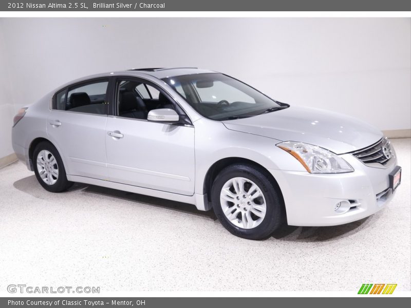 Brilliant Silver / Charcoal 2012 Nissan Altima 2.5 SL