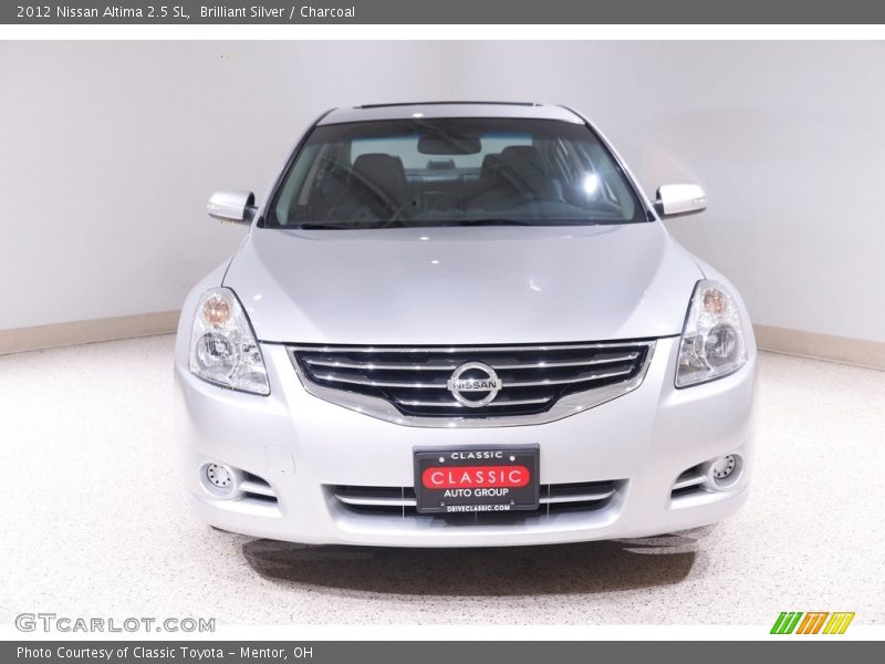 Brilliant Silver / Charcoal 2012 Nissan Altima 2.5 SL