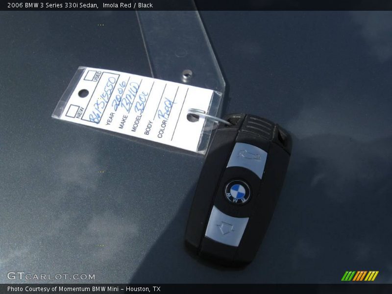 Imola Red / Black 2006 BMW 3 Series 330i Sedan