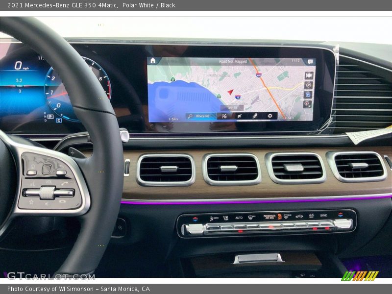 Polar White / Black 2021 Mercedes-Benz GLE 350 4Matic