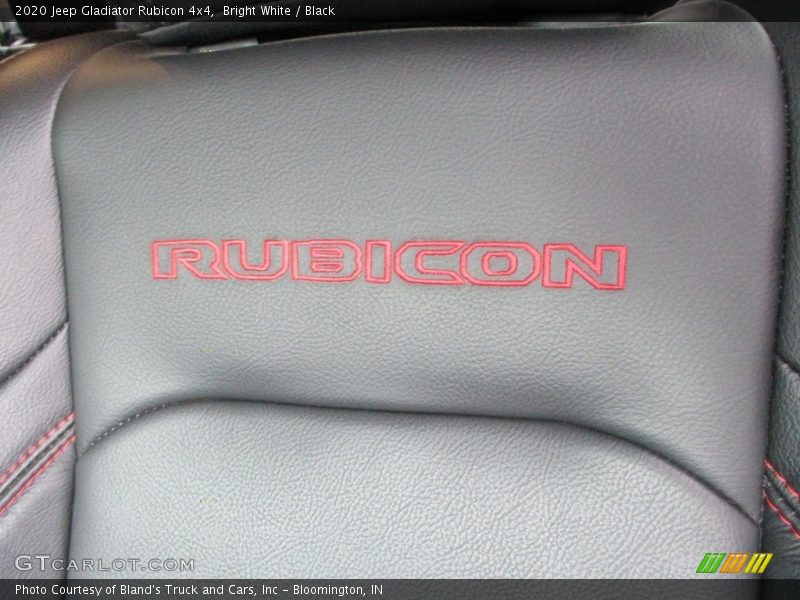 Bright White / Black 2020 Jeep Gladiator Rubicon 4x4
