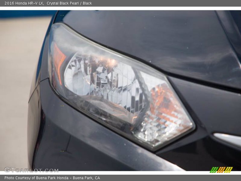 Crystal Black Pearl / Black 2016 Honda HR-V LX