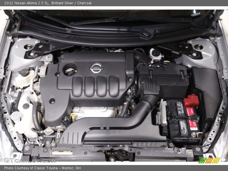 Brilliant Silver / Charcoal 2012 Nissan Altima 2.5 SL