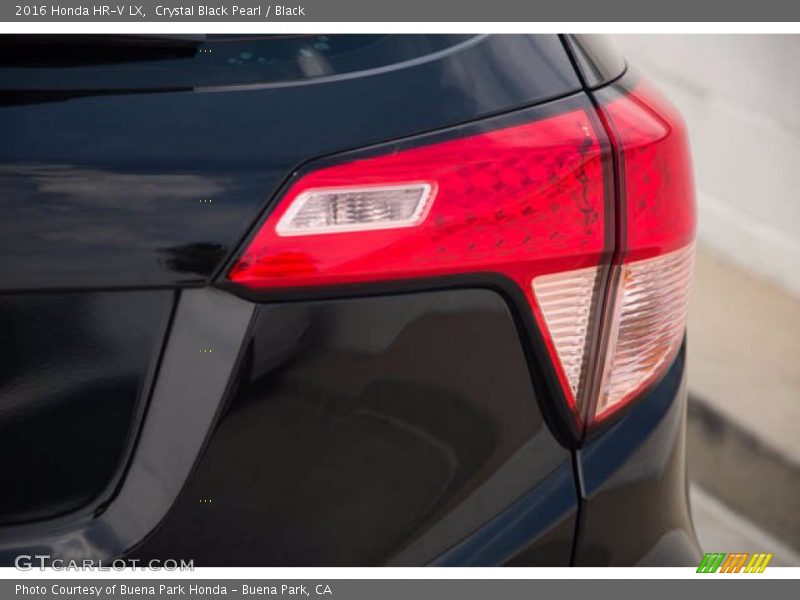 Crystal Black Pearl / Black 2016 Honda HR-V LX