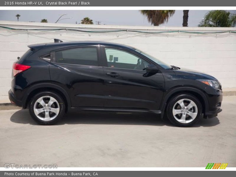Crystal Black Pearl / Black 2016 Honda HR-V LX