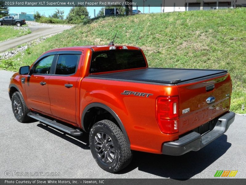 Hot Pepper Red Metallic / Ebony 2019 Ford Ranger XLT SuperCrew 4x4