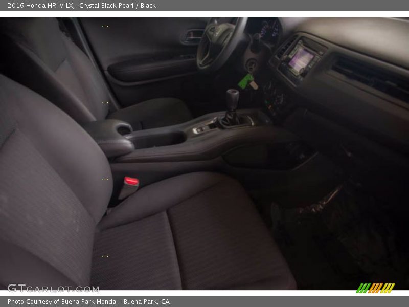 Crystal Black Pearl / Black 2016 Honda HR-V LX