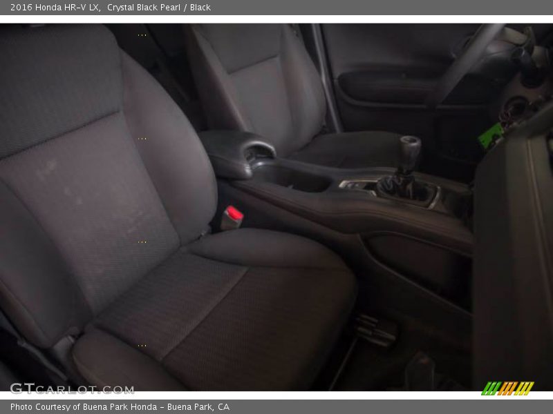 Crystal Black Pearl / Black 2016 Honda HR-V LX