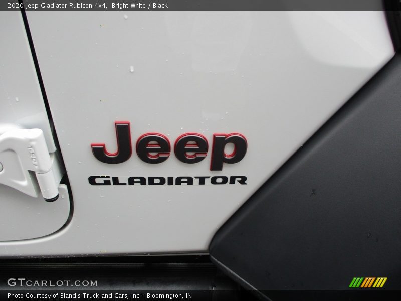 Bright White / Black 2020 Jeep Gladiator Rubicon 4x4