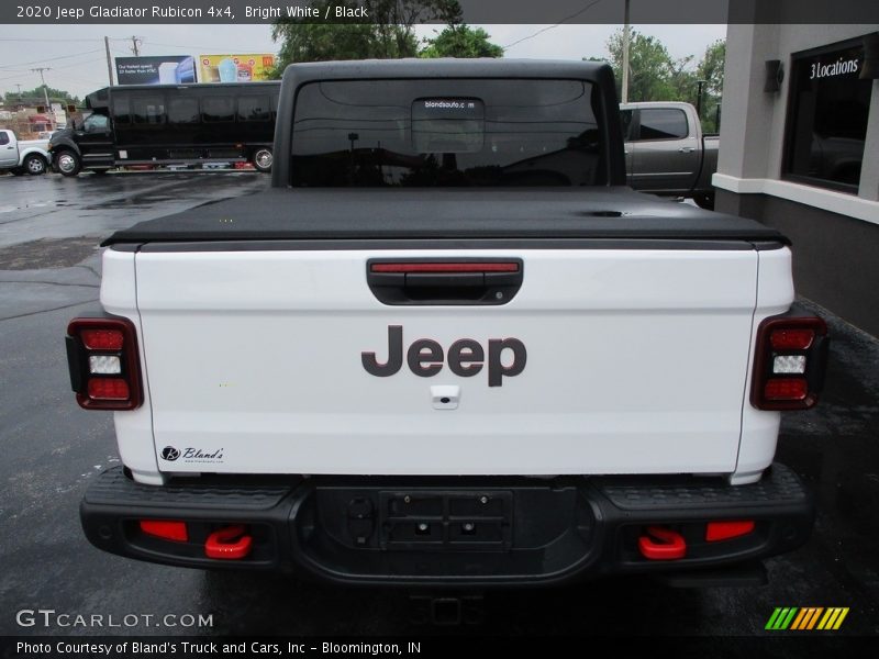Bright White / Black 2020 Jeep Gladiator Rubicon 4x4