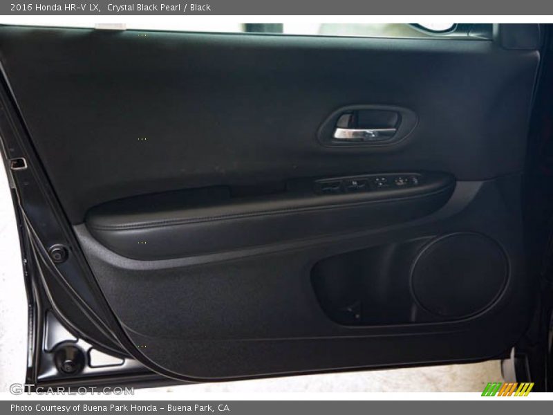Crystal Black Pearl / Black 2016 Honda HR-V LX