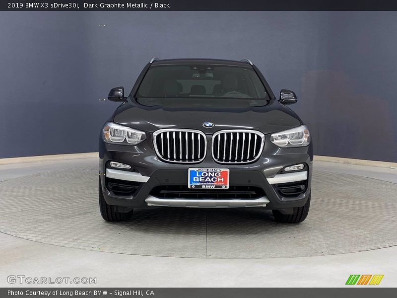 Dark Graphite Metallic / Black 2019 BMW X3 sDrive30i