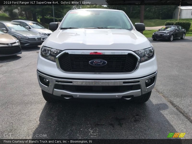 Oxford White / Ebony 2019 Ford Ranger XLT SuperCrew 4x4