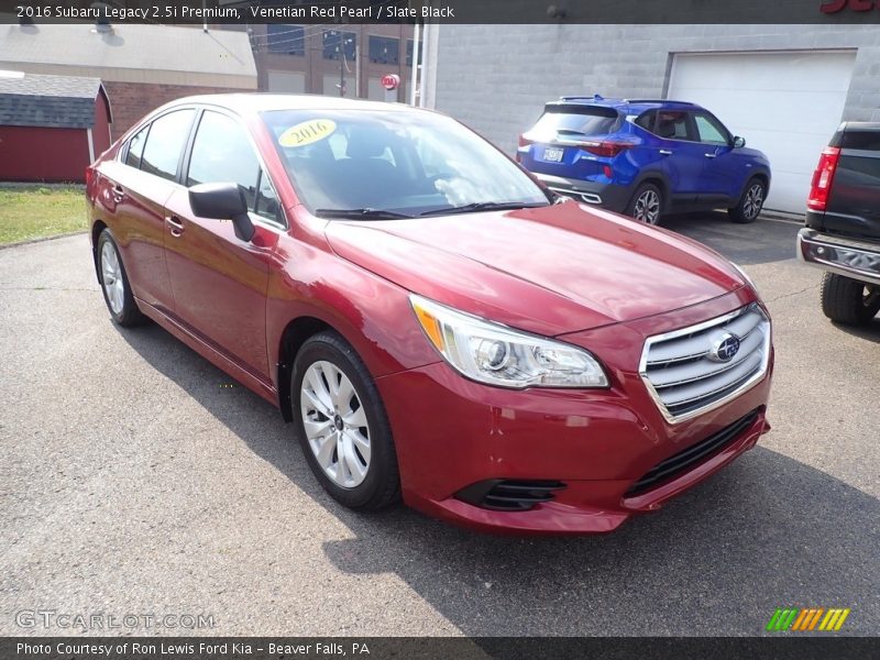 Front 3/4 View of 2016 Legacy 2.5i Premium