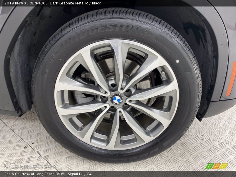 Dark Graphite Metallic / Black 2019 BMW X3 sDrive30i