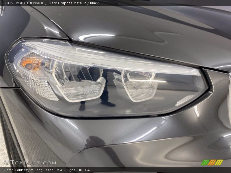 Dark Graphite Metallic / Black 2019 BMW X3 sDrive30i