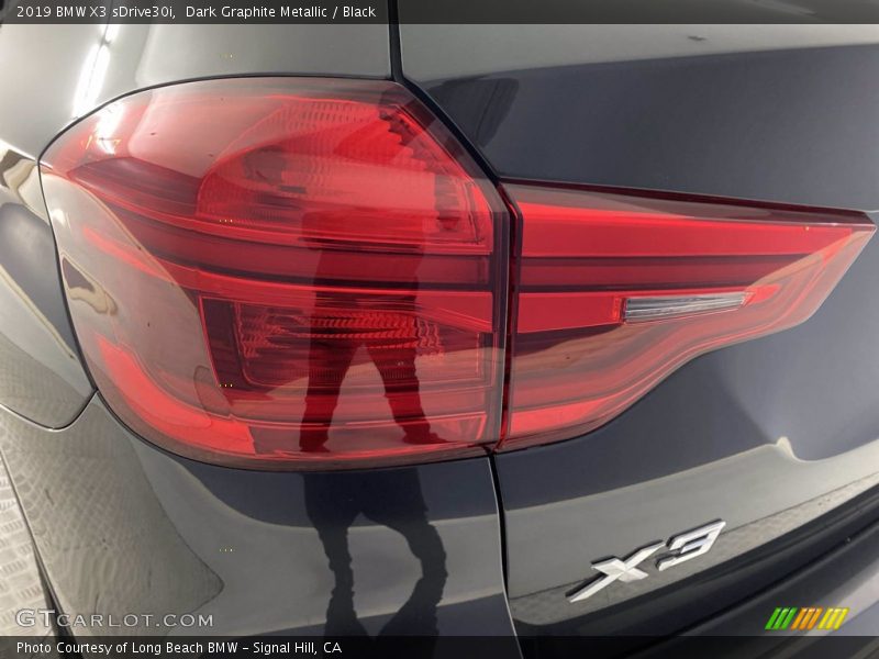 Dark Graphite Metallic / Black 2019 BMW X3 sDrive30i