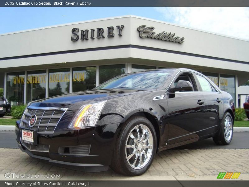 Black Raven / Ebony 2009 Cadillac CTS Sedan