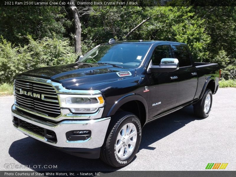 Diamond Black Crystal Pearl / Black 2021 Ram 2500 Laramie Crew Cab 4x4