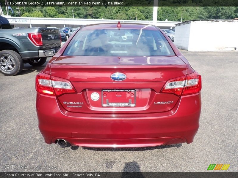  2016 Legacy 2.5i Premium Venetian Red Pearl