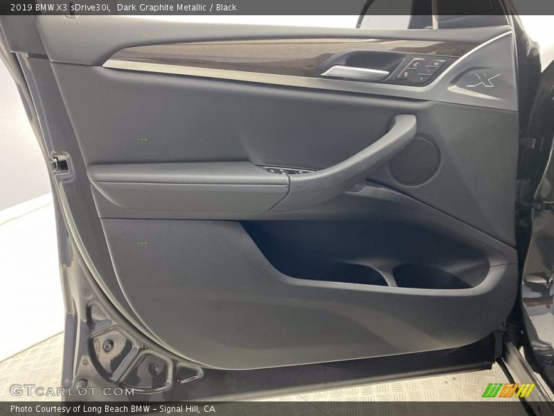 Dark Graphite Metallic / Black 2019 BMW X3 sDrive30i