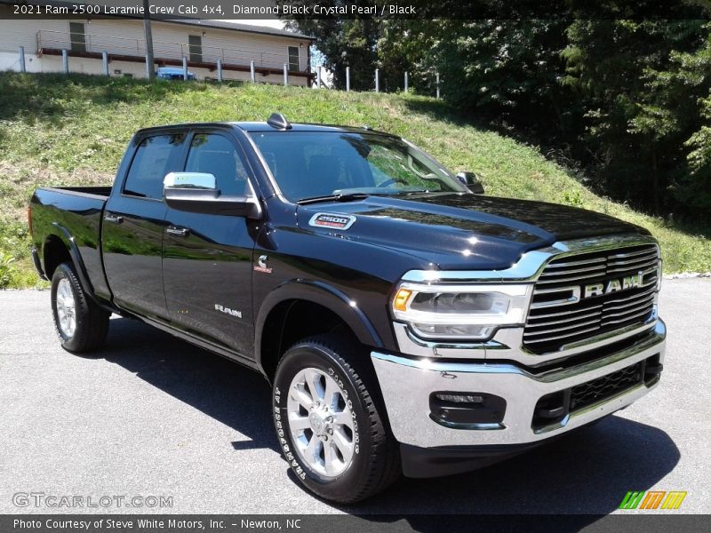 Diamond Black Crystal Pearl / Black 2021 Ram 2500 Laramie Crew Cab 4x4
