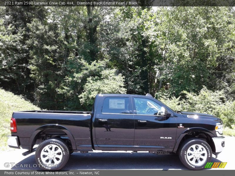 Diamond Black Crystal Pearl / Black 2021 Ram 2500 Laramie Crew Cab 4x4