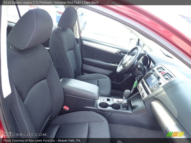 Venetian Red Pearl / Slate Black 2016 Subaru Legacy 2.5i Premium