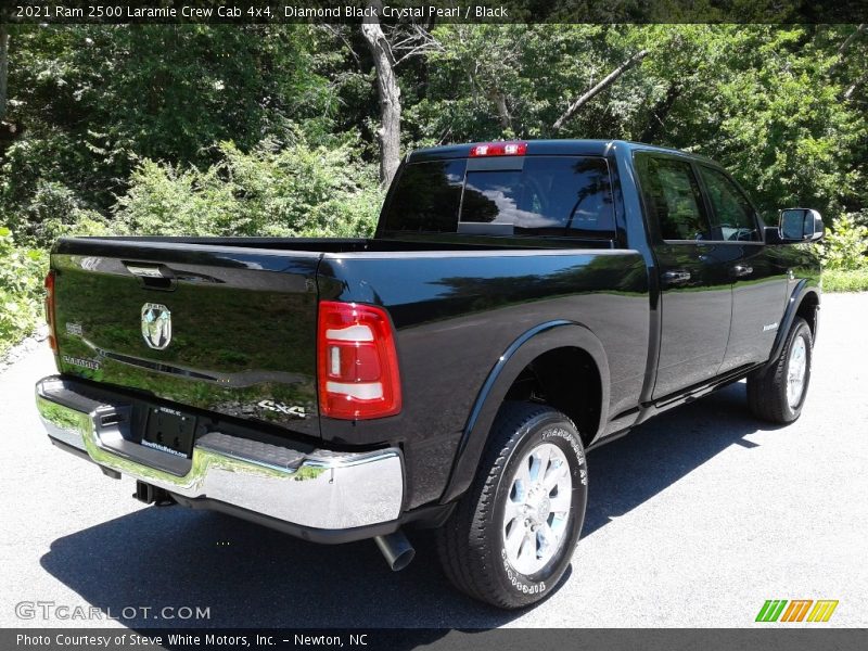 Diamond Black Crystal Pearl / Black 2021 Ram 2500 Laramie Crew Cab 4x4