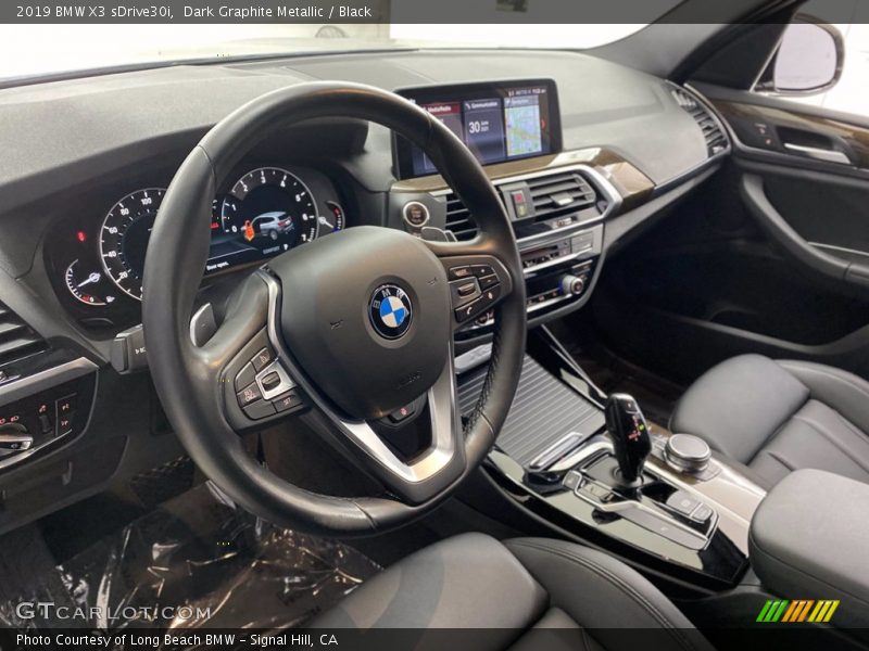 Dark Graphite Metallic / Black 2019 BMW X3 sDrive30i