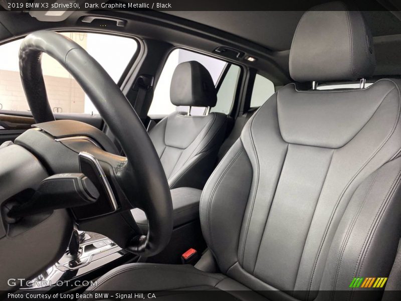 Dark Graphite Metallic / Black 2019 BMW X3 sDrive30i