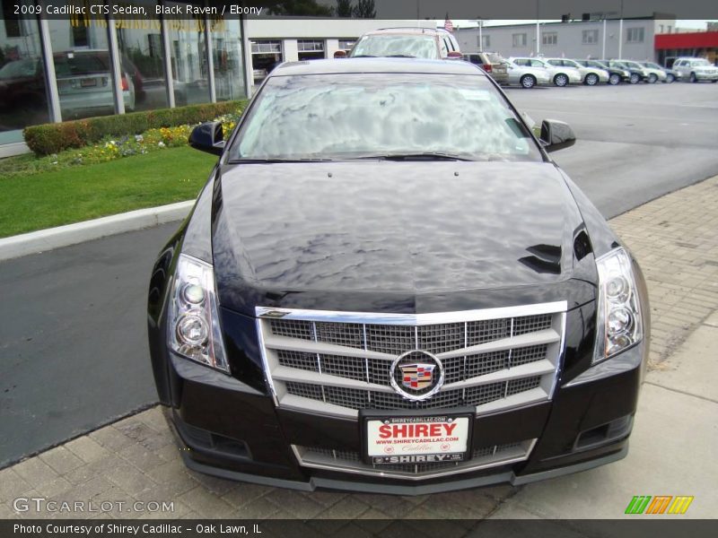 Black Raven / Ebony 2009 Cadillac CTS Sedan