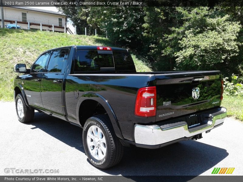 Diamond Black Crystal Pearl / Black 2021 Ram 2500 Laramie Crew Cab 4x4