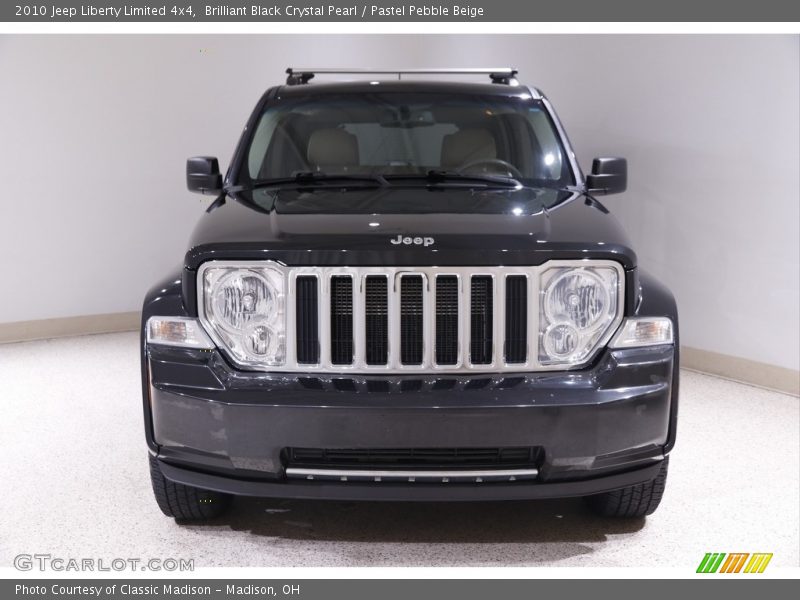 Brilliant Black Crystal Pearl / Pastel Pebble Beige 2010 Jeep Liberty Limited 4x4
