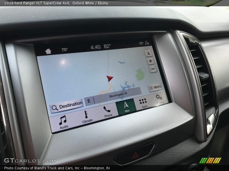 Oxford White / Ebony 2019 Ford Ranger XLT SuperCrew 4x4