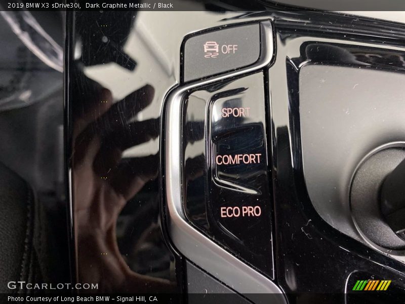 Dark Graphite Metallic / Black 2019 BMW X3 sDrive30i