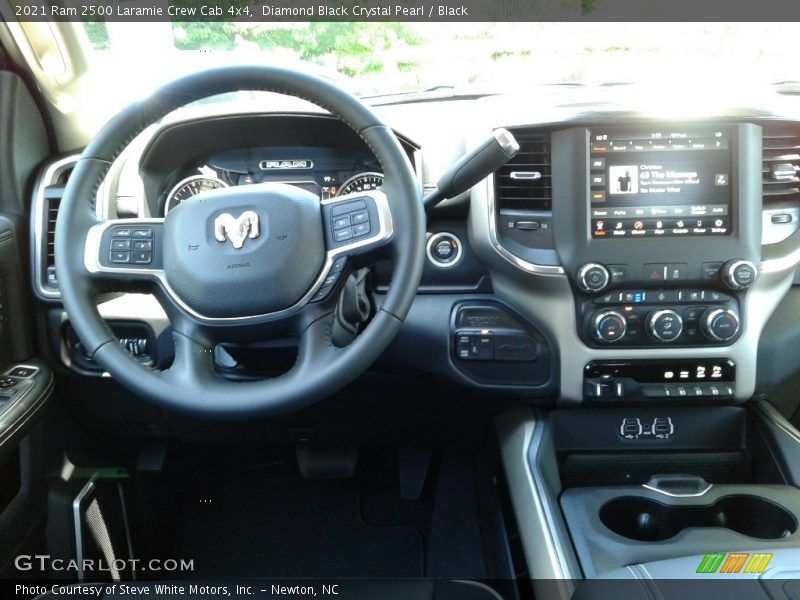 Diamond Black Crystal Pearl / Black 2021 Ram 2500 Laramie Crew Cab 4x4