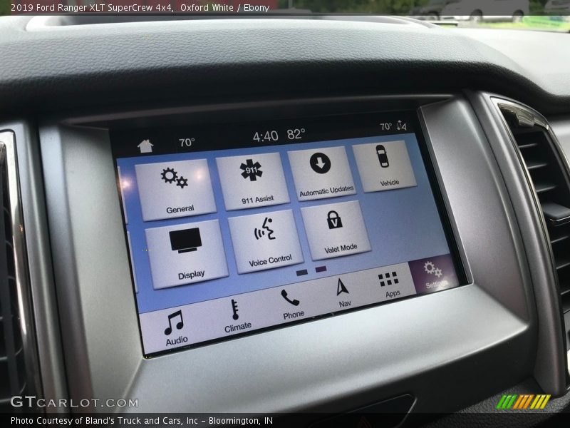 Oxford White / Ebony 2019 Ford Ranger XLT SuperCrew 4x4