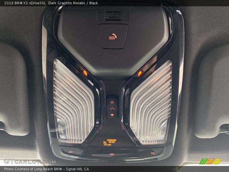 Dark Graphite Metallic / Black 2019 BMW X3 sDrive30i