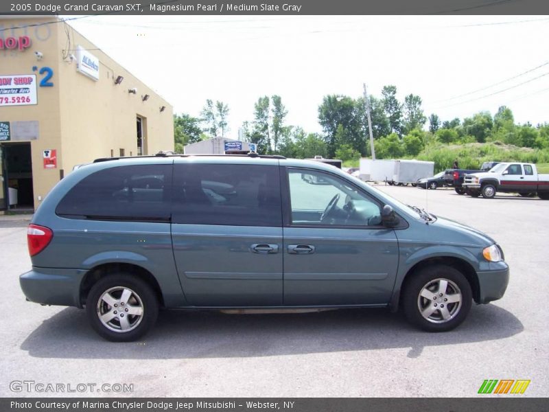 Magnesium Pearl / Medium Slate Gray 2005 Dodge Grand Caravan SXT
