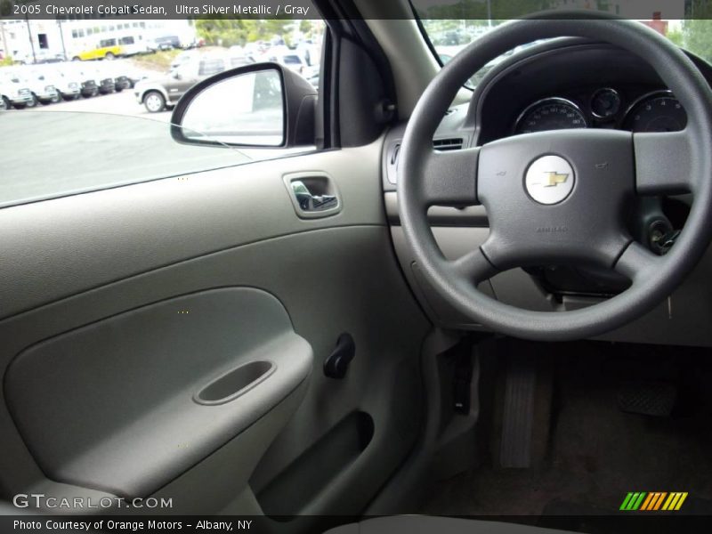 Ultra Silver Metallic / Gray 2005 Chevrolet Cobalt Sedan