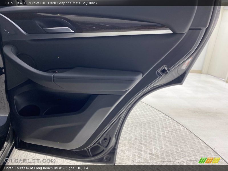 Dark Graphite Metallic / Black 2019 BMW X3 sDrive30i