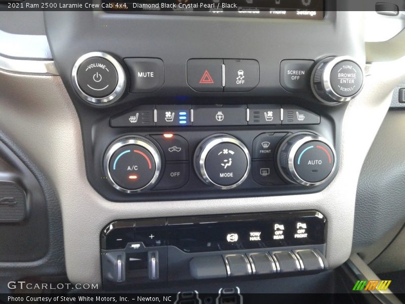 Diamond Black Crystal Pearl / Black 2021 Ram 2500 Laramie Crew Cab 4x4