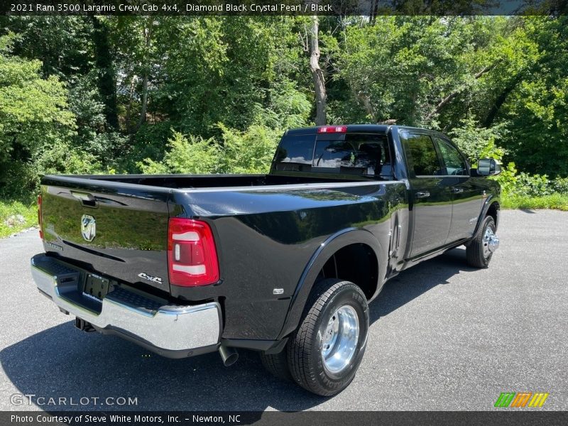 Diamond Black Crystal Pearl / Black 2021 Ram 3500 Laramie Crew Cab 4x4