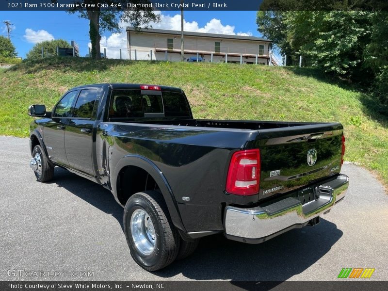 Diamond Black Crystal Pearl / Black 2021 Ram 3500 Laramie Crew Cab 4x4