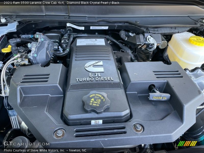 Diamond Black Crystal Pearl / Black 2021 Ram 3500 Laramie Crew Cab 4x4