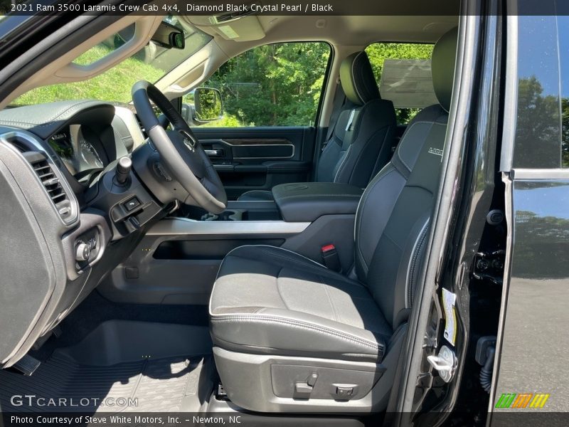 Diamond Black Crystal Pearl / Black 2021 Ram 3500 Laramie Crew Cab 4x4