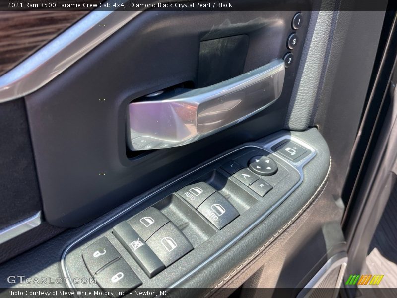 Diamond Black Crystal Pearl / Black 2021 Ram 3500 Laramie Crew Cab 4x4